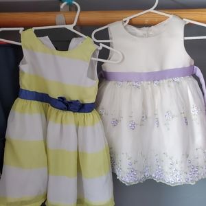 Baby Girl Dresses QTY 2
